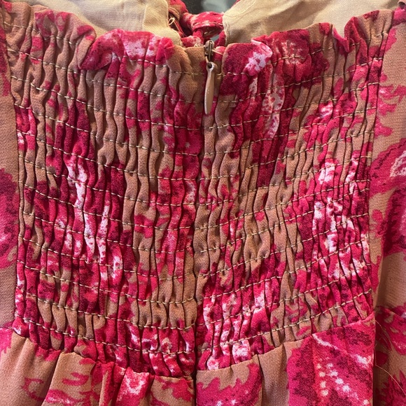 BEGINNING BOUTIQUE FLORAL MINI DRESS - Picture 6 of 7